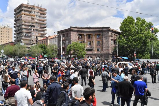Armenia Opposition Protests
