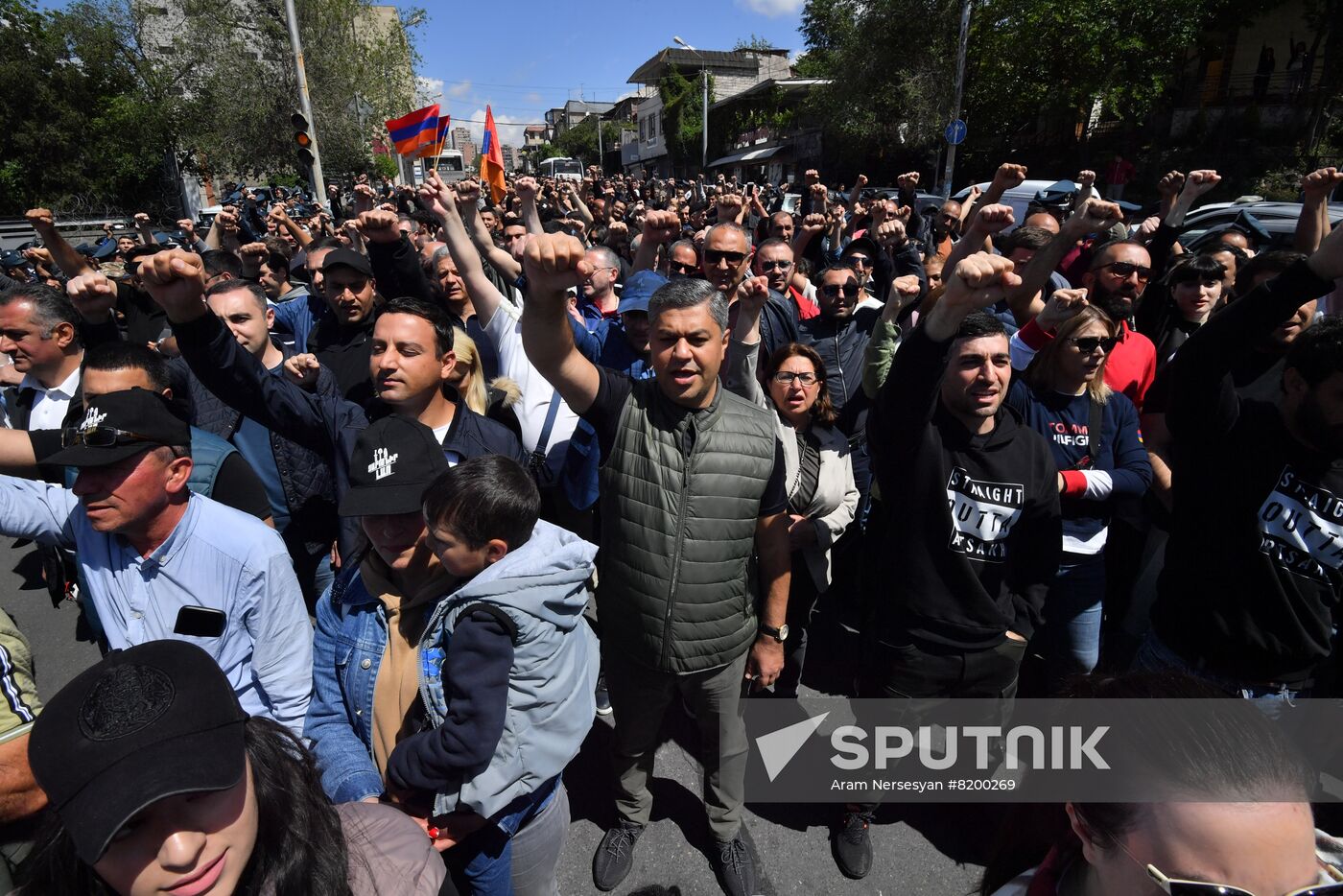Armenia Opposition Protests