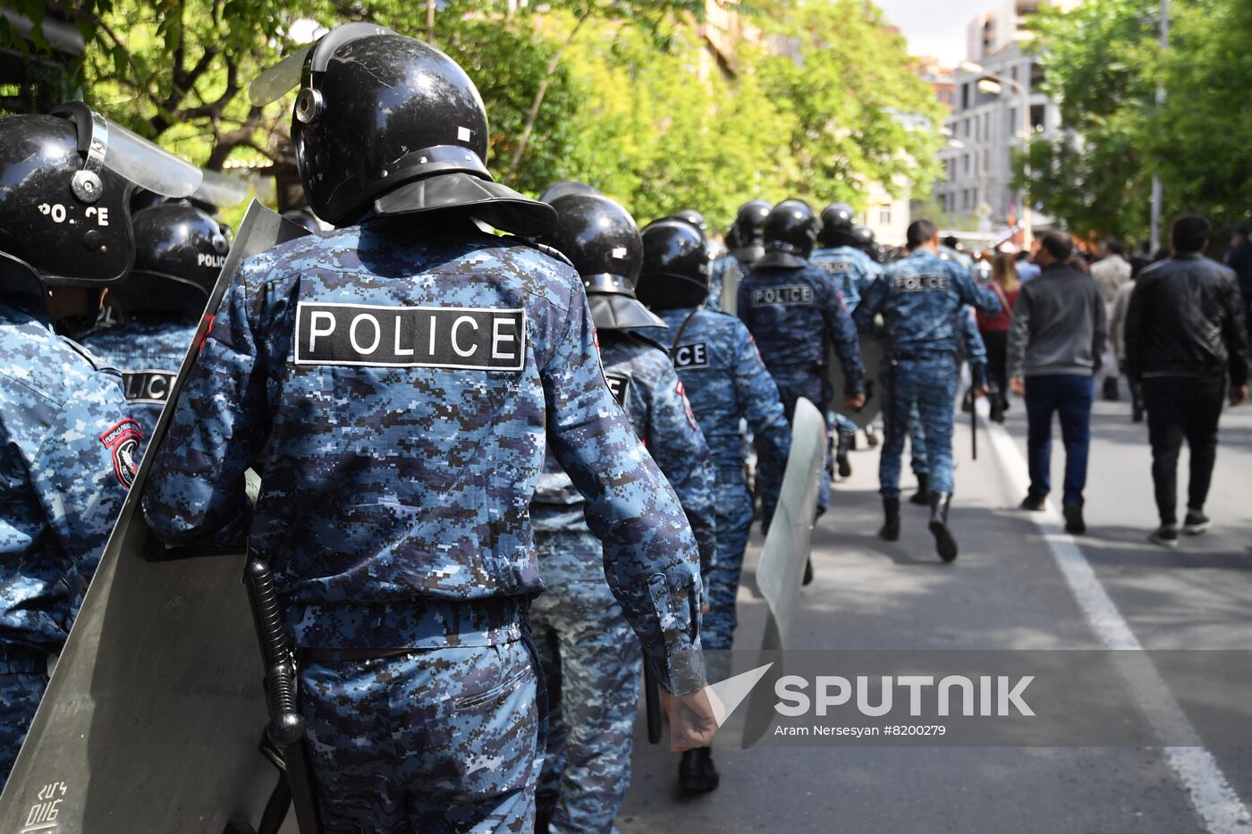 Armenia Opposition Protests