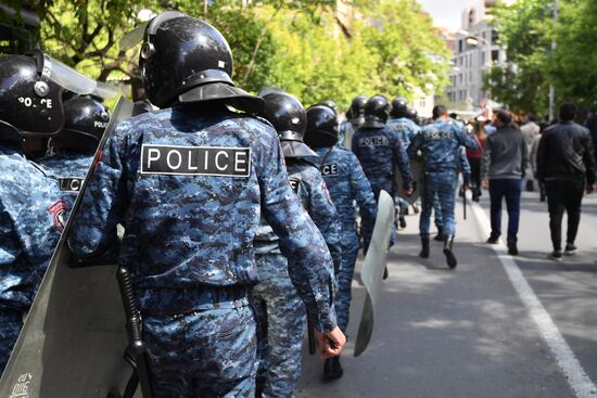 Armenia Opposition Protests