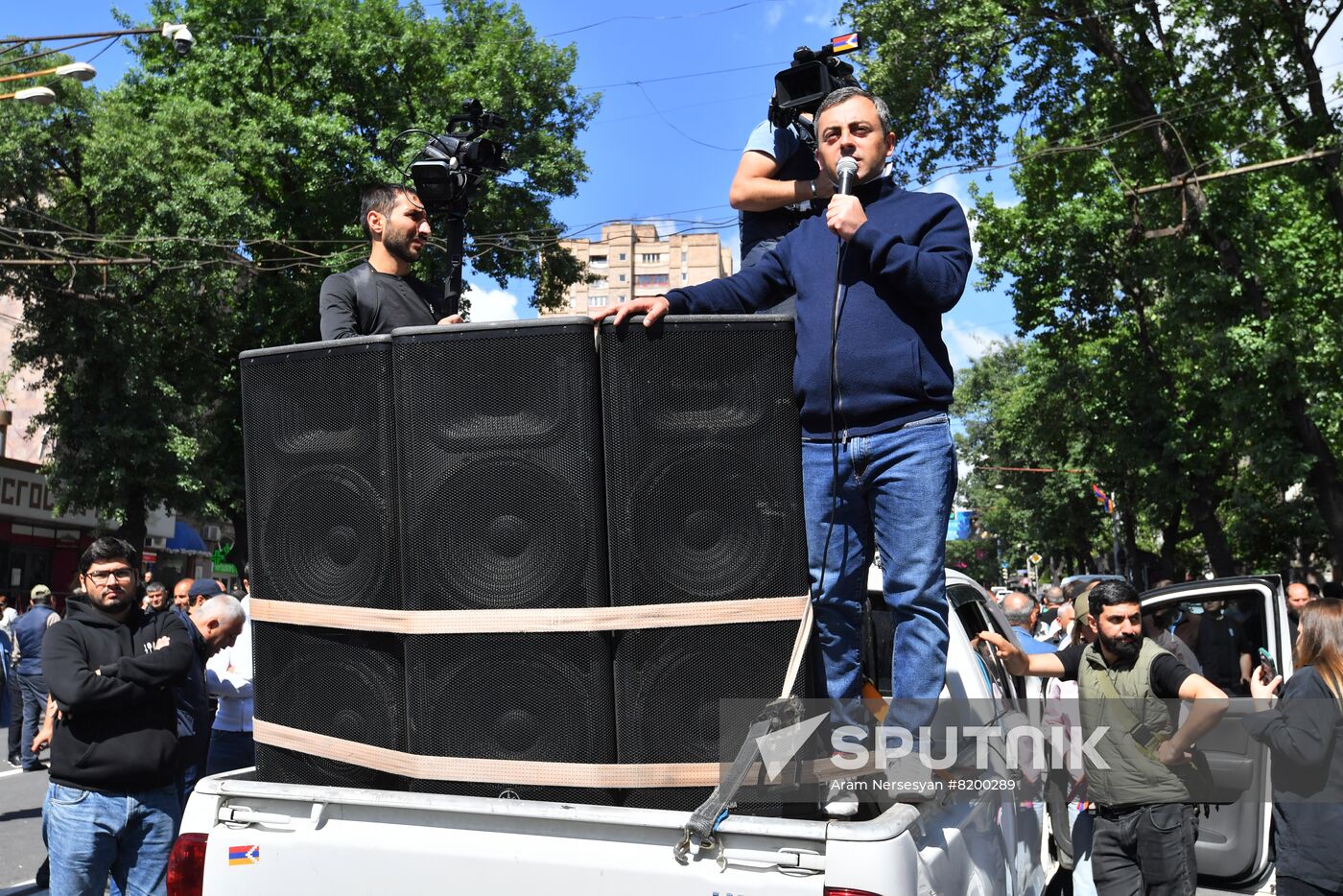 Armenia Opposition Protests