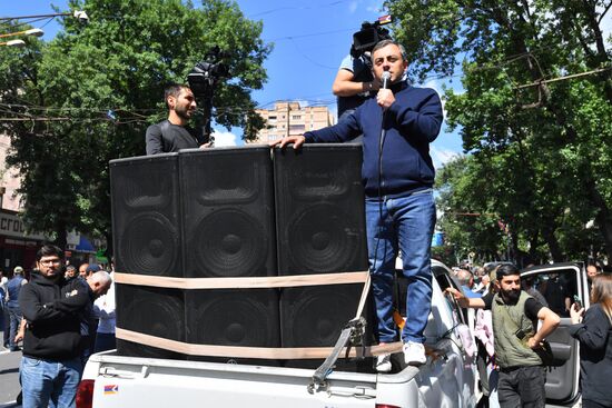 Armenia Opposition Protests