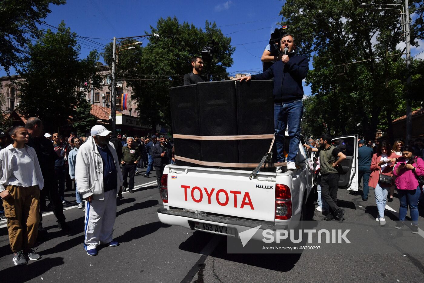 Armenia Opposition Protests