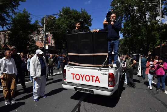 Armenia Opposition Protests