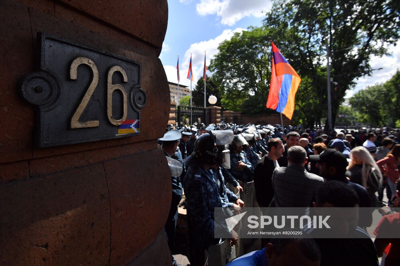 Armenia Opposition Protests