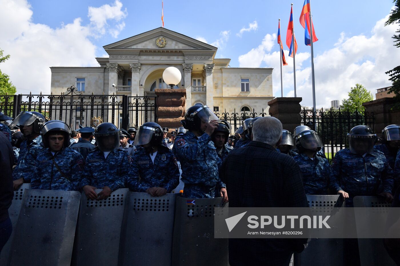 Armenia Opposition Protests