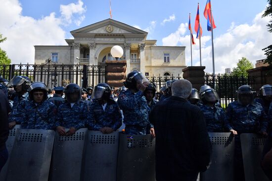 Armenia Opposition Protests