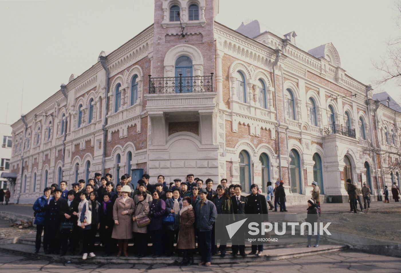 Soviet-Chinese border ties