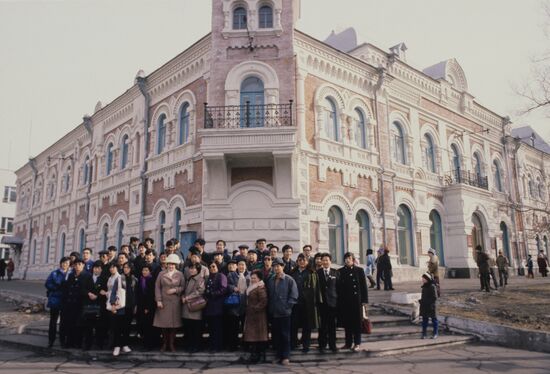 Soviet-Chinese border ties