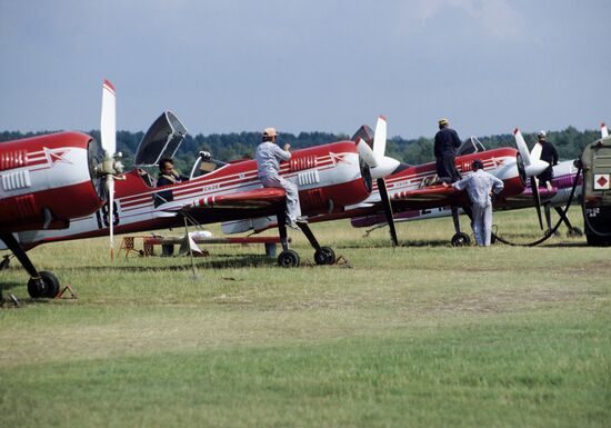 USSR national aerial acrobatics team