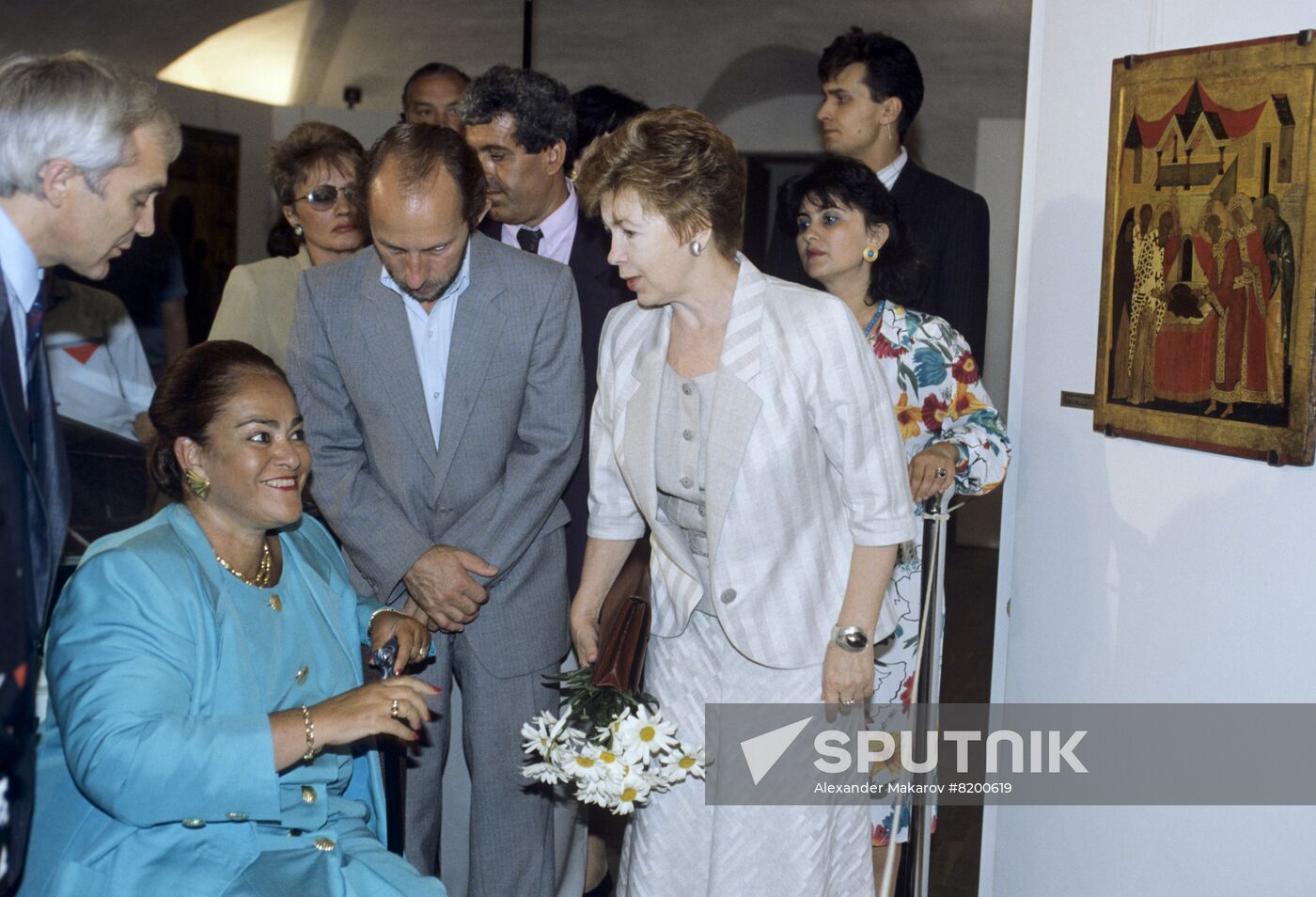 Greek delegation visits USSR