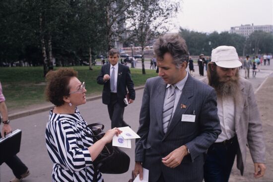People's Deputy of USSR Alexander Obolensky