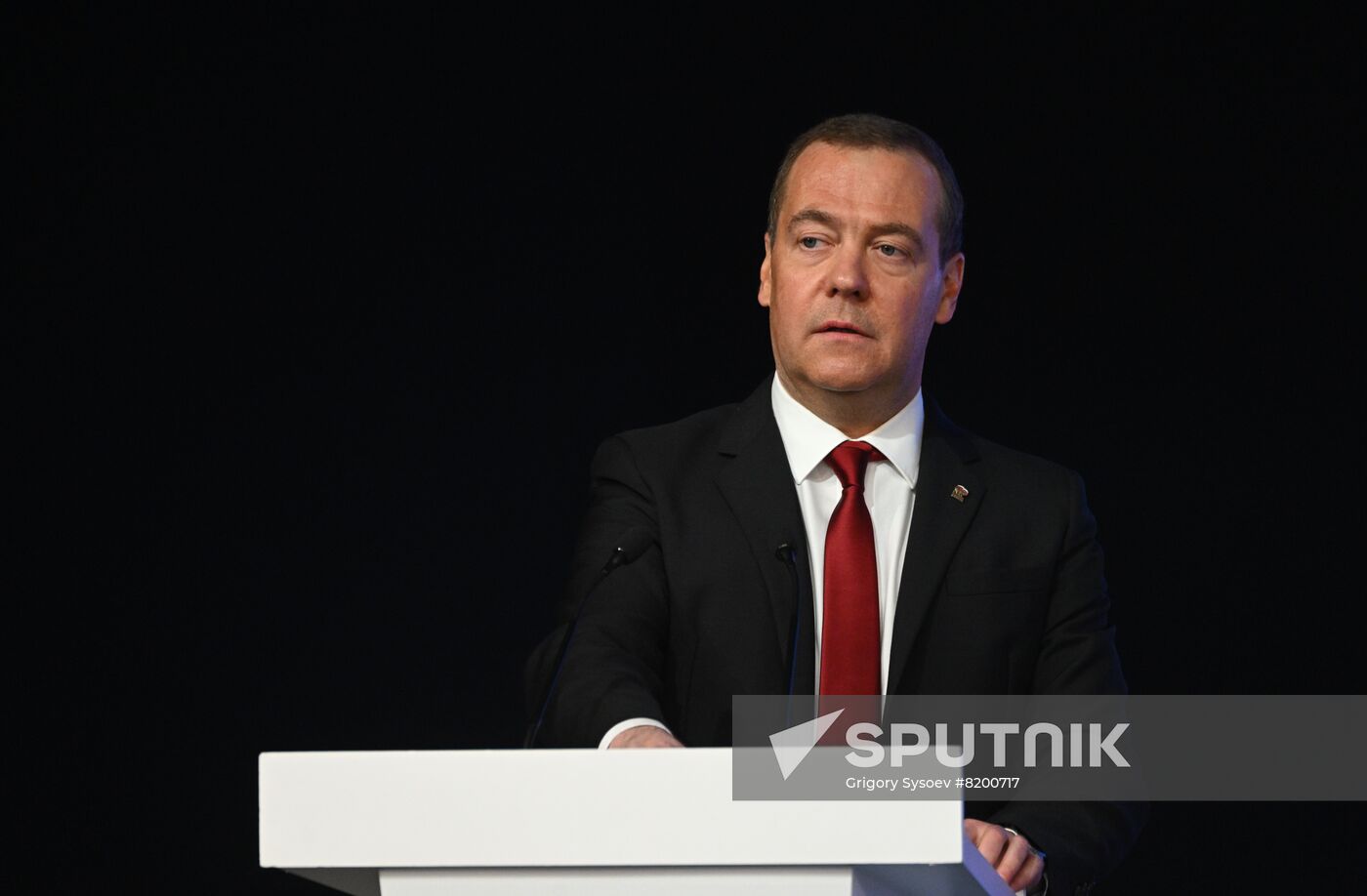 Russia Medvedev Business Forum