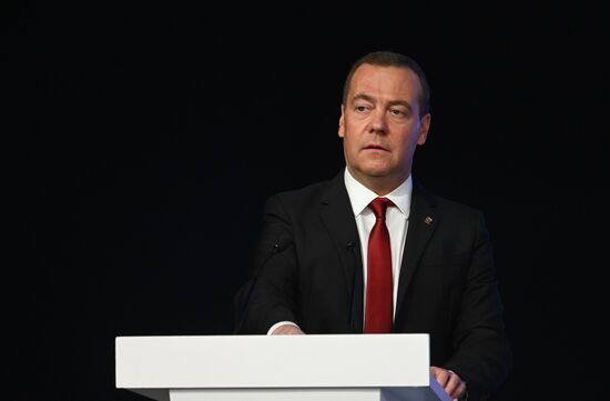 Russia Medvedev Business Forum
