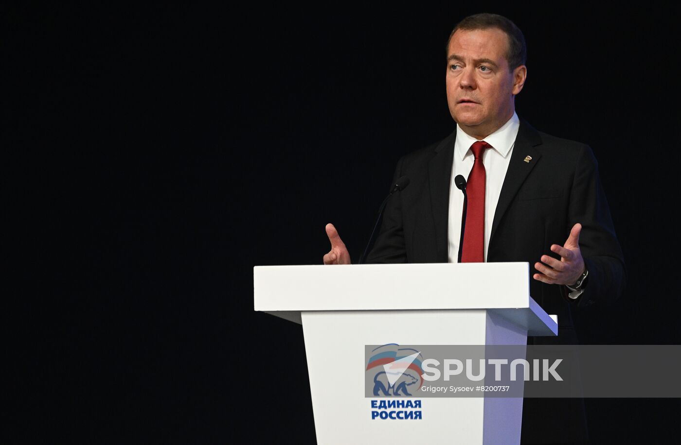 Russia Medvedev Business Forum