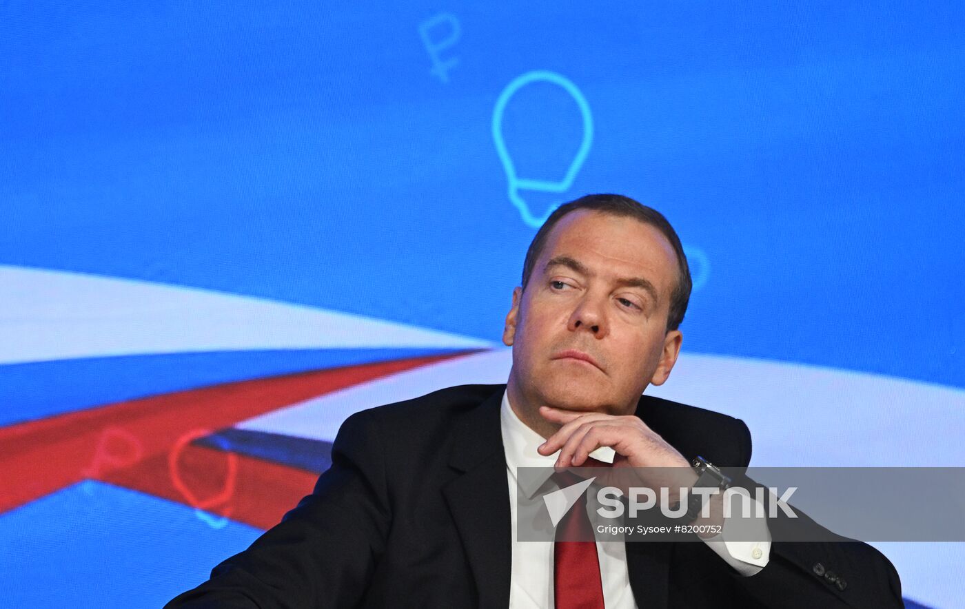 Russia Medvedev Business Forum