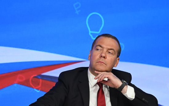 Russia Medvedev Business Forum