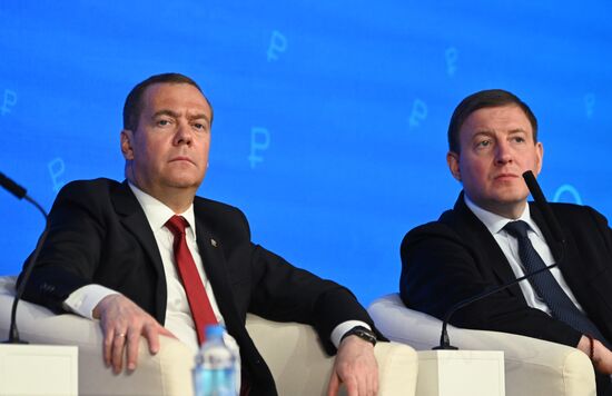 Russia Medvedev Business Forum