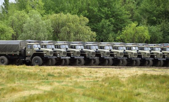 Ukraine Russia Military Operation Repair Unit