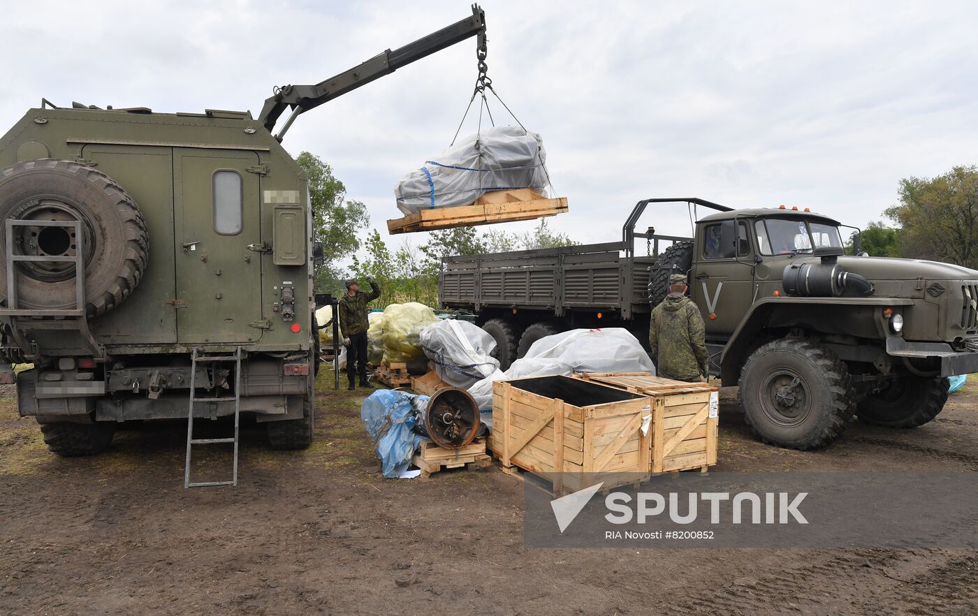 Ukraine Russia Military Operation Repair Unit