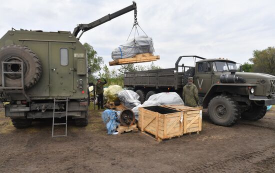 Ukraine Russia Military Operation Repair Unit