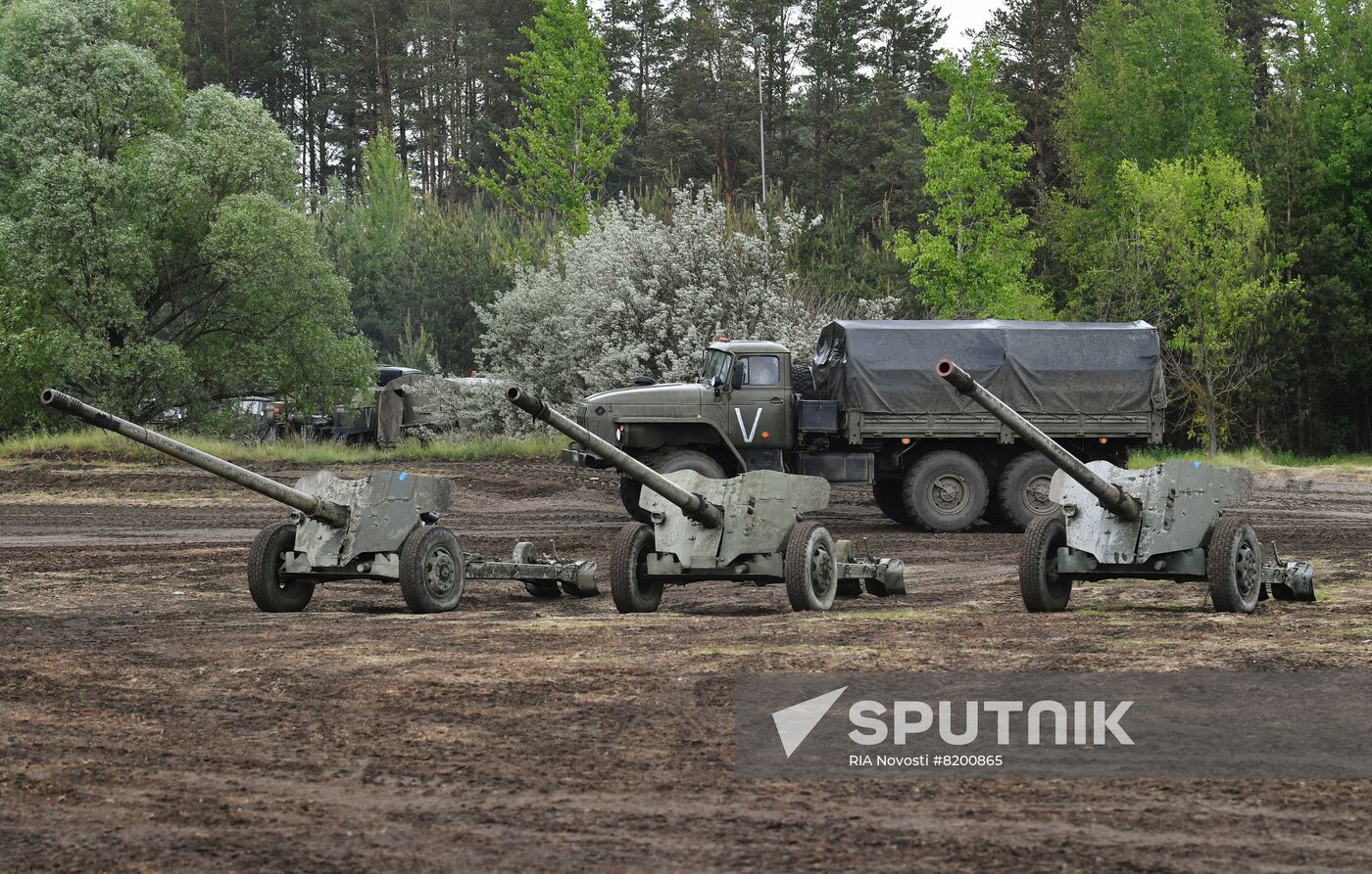 Ukraine Russia Military Operation Repair Unit