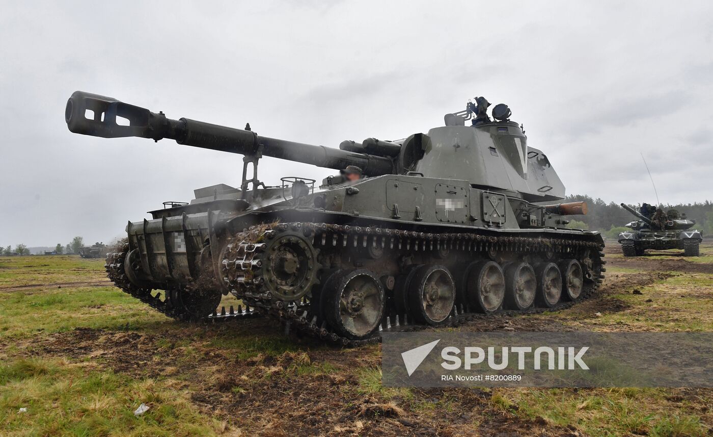 Ukraine Russia Military Operation Repair Unit