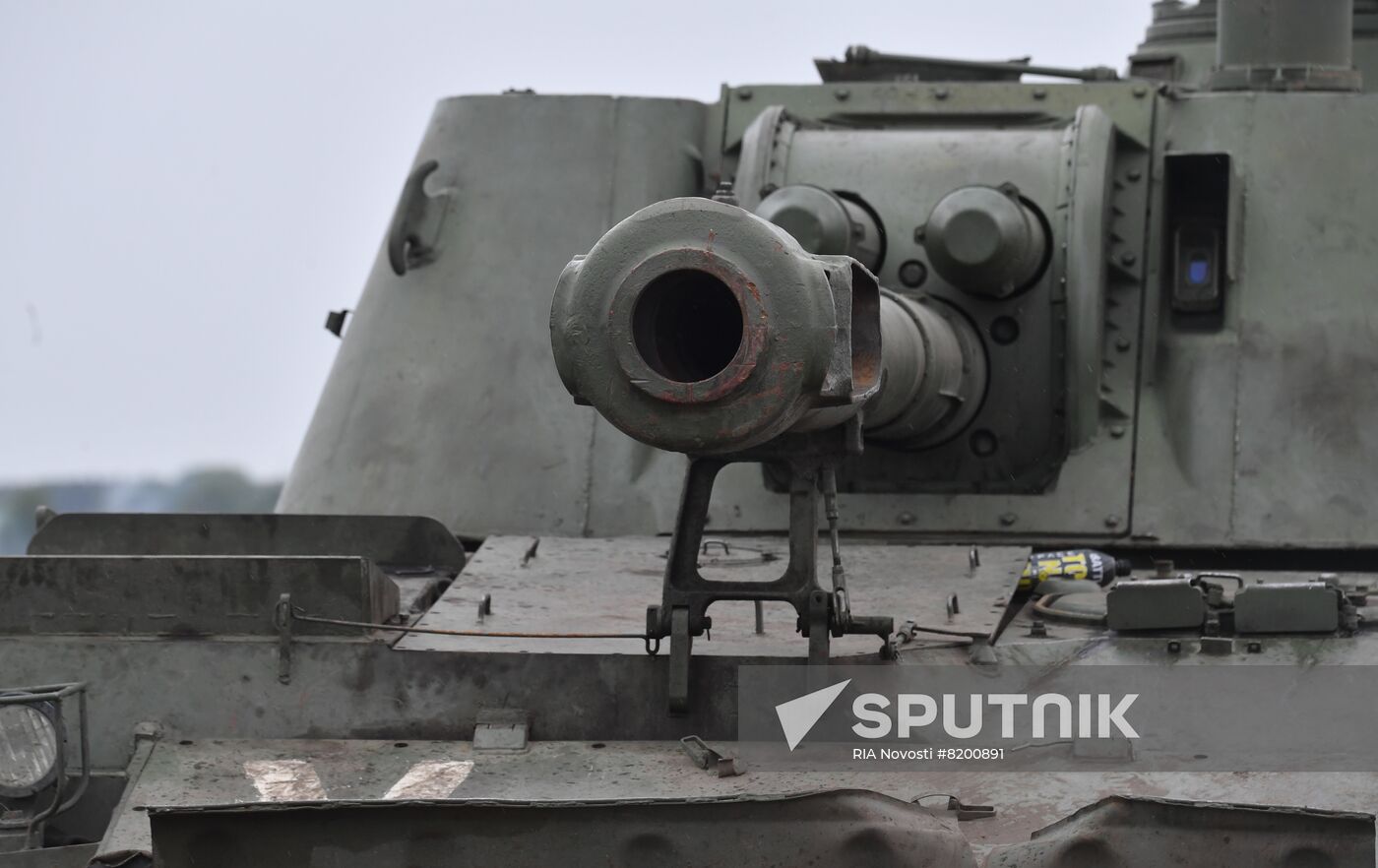 Ukraine Russia Military Operation Repair Unit