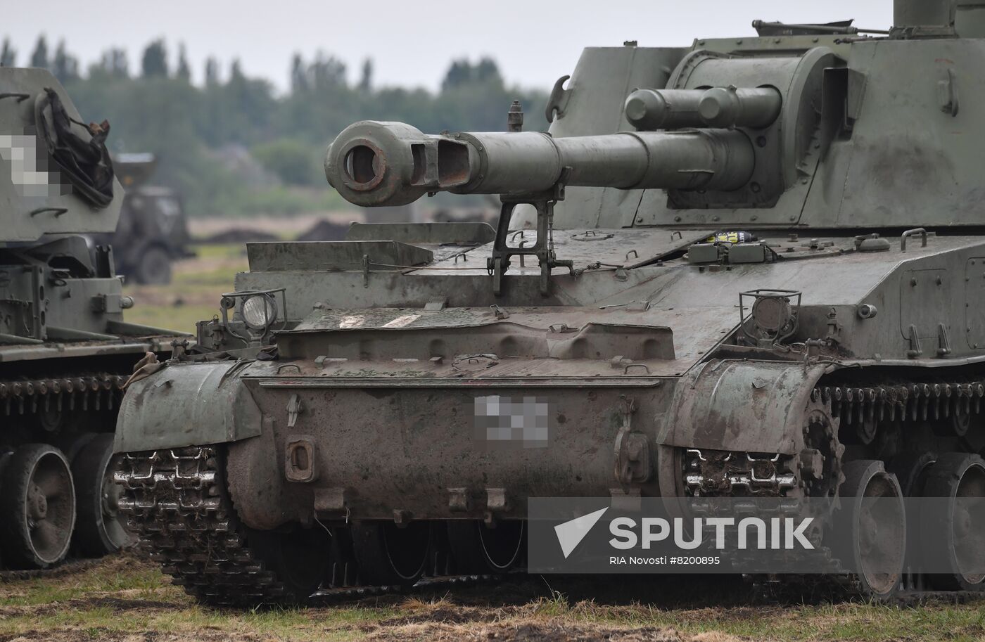 Ukraine Russia Military Operation Repair Unit