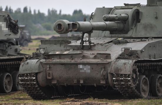 Ukraine Russia Military Operation Repair Unit