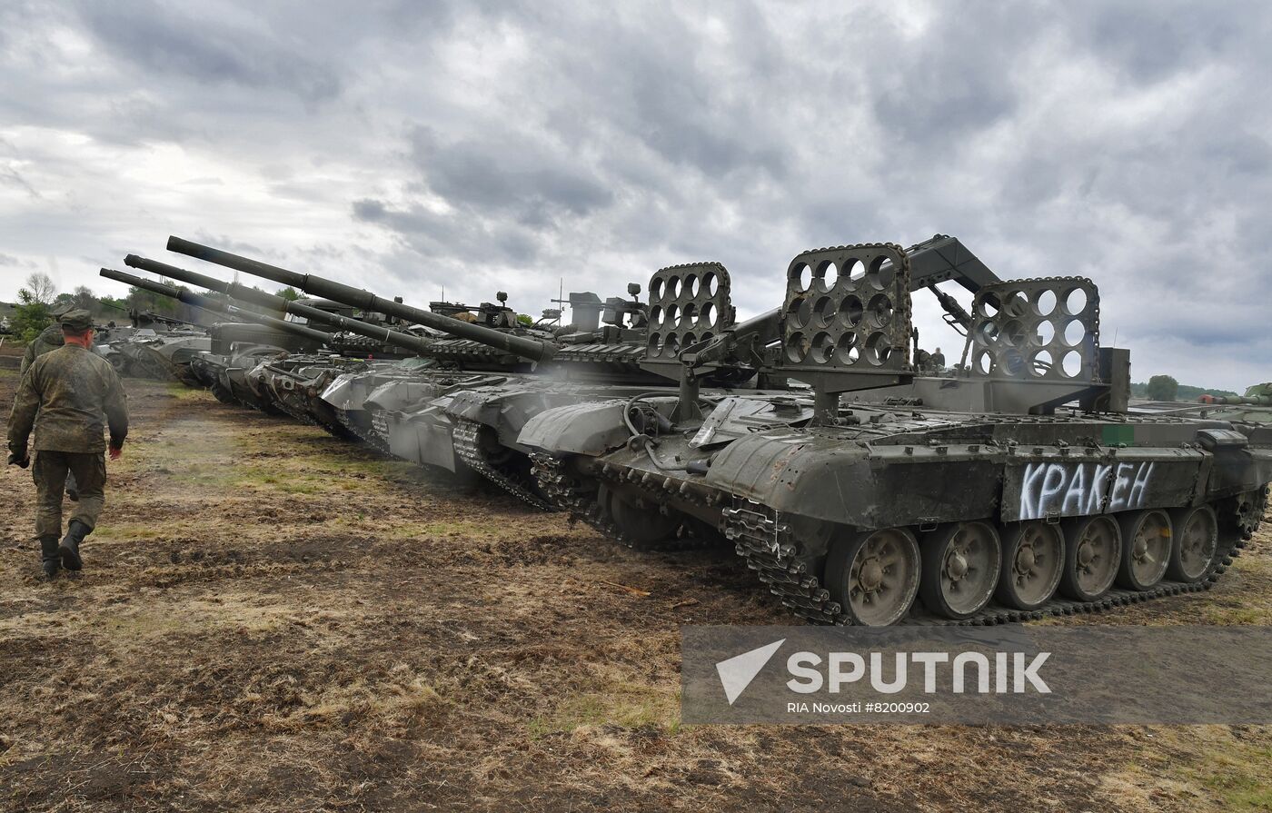 Ukraine Russia Military Operation Repair Unit