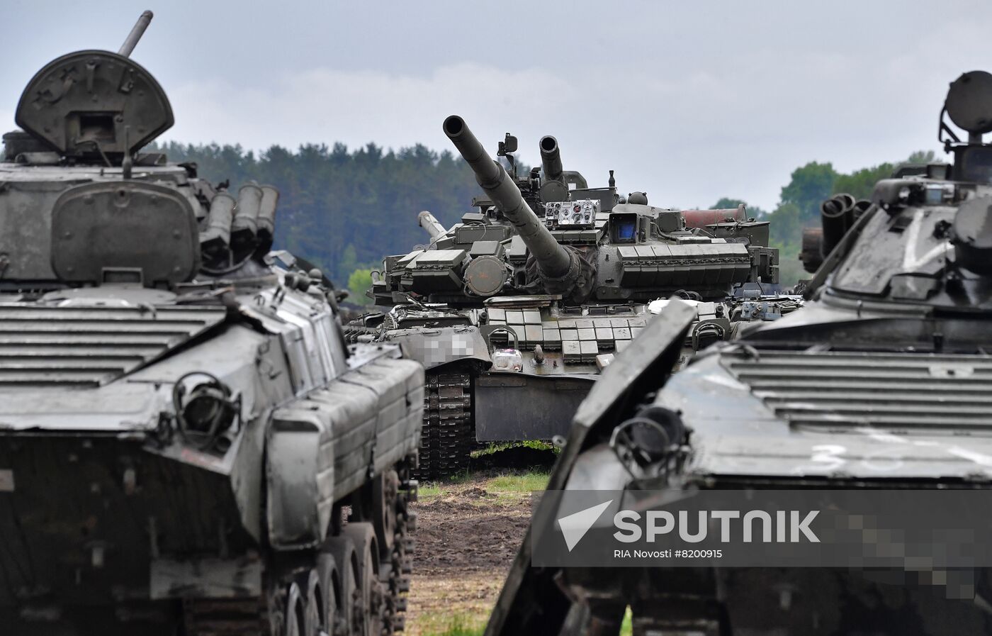 Ukraine Russia Military Operation Repair Unit