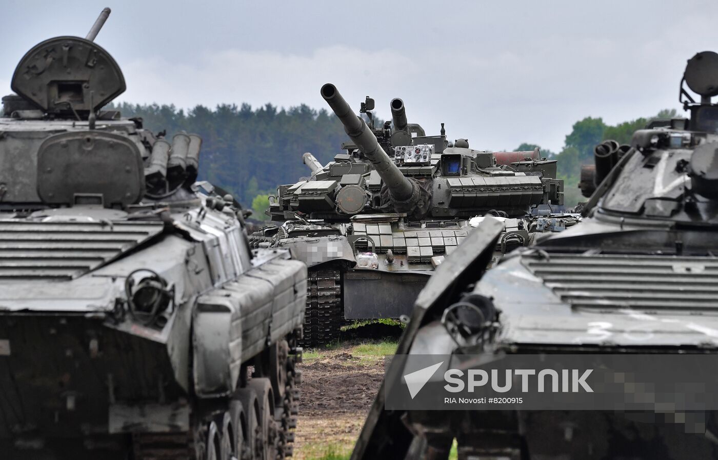 Ukraine Russia Military Operation Repair Unit