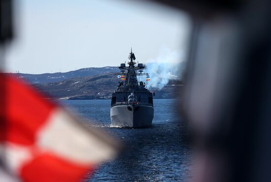 Russia Kumzha Naval Exercise