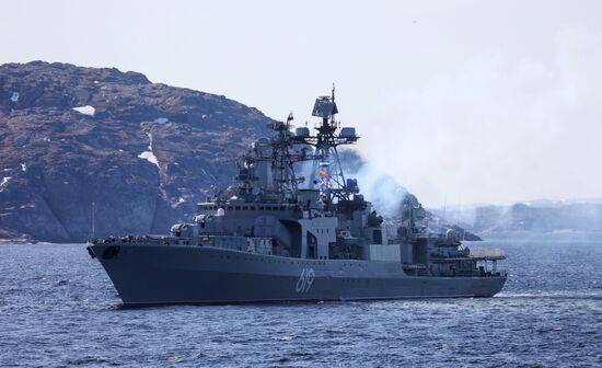 Russia Kumzha Naval Exercise
