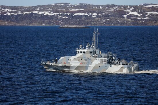 Russia Kumzha Naval Exercise