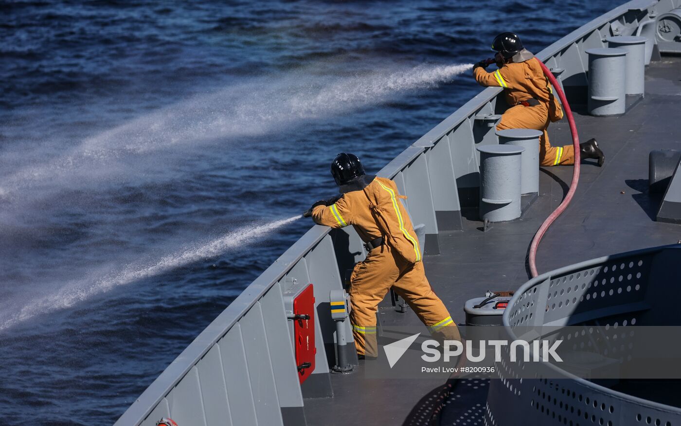Russia Kumzha Naval Exercise