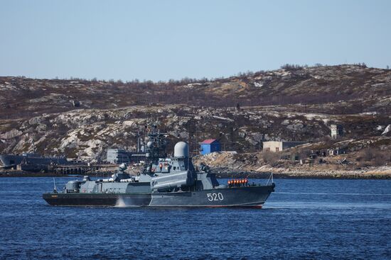 Russia Kumzha Naval Exercise