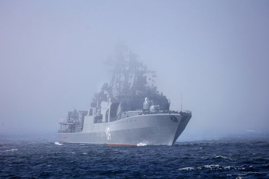 Russia Kumzha Naval Exercise