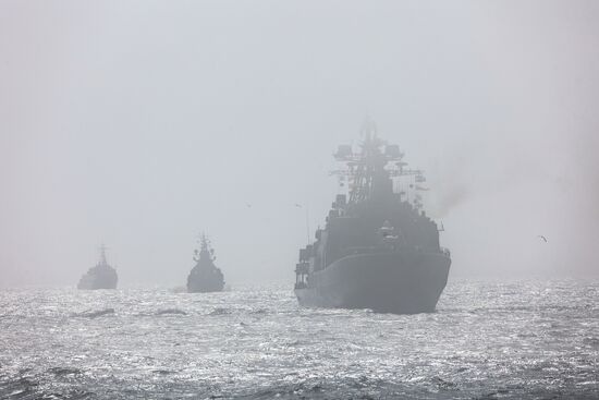 Russia Kumzha Naval Exercise
