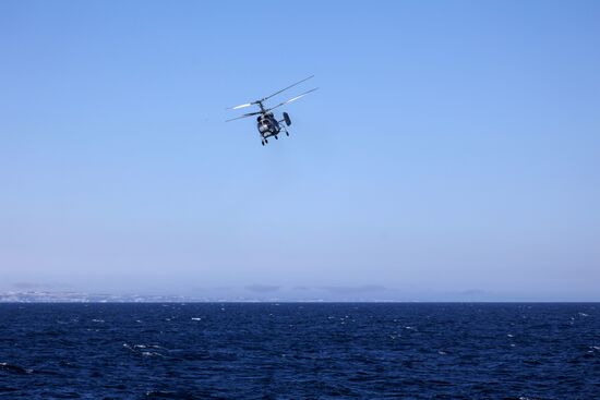 Russia Kumzha Naval Exercise