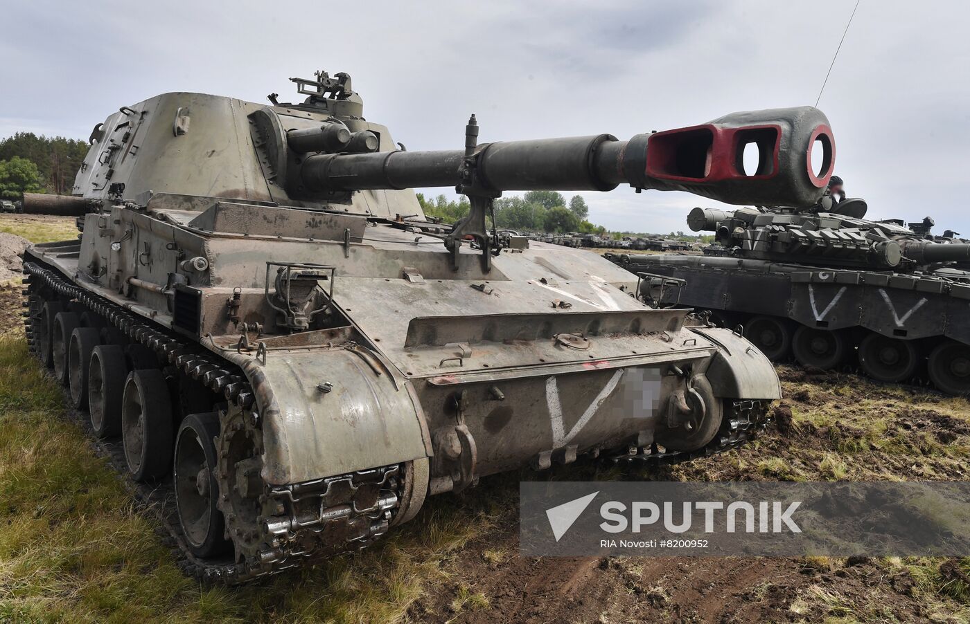 Ukraine Russia Military Operation Repair Unit