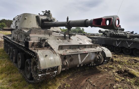 Ukraine Russia Military Operation Repair Unit