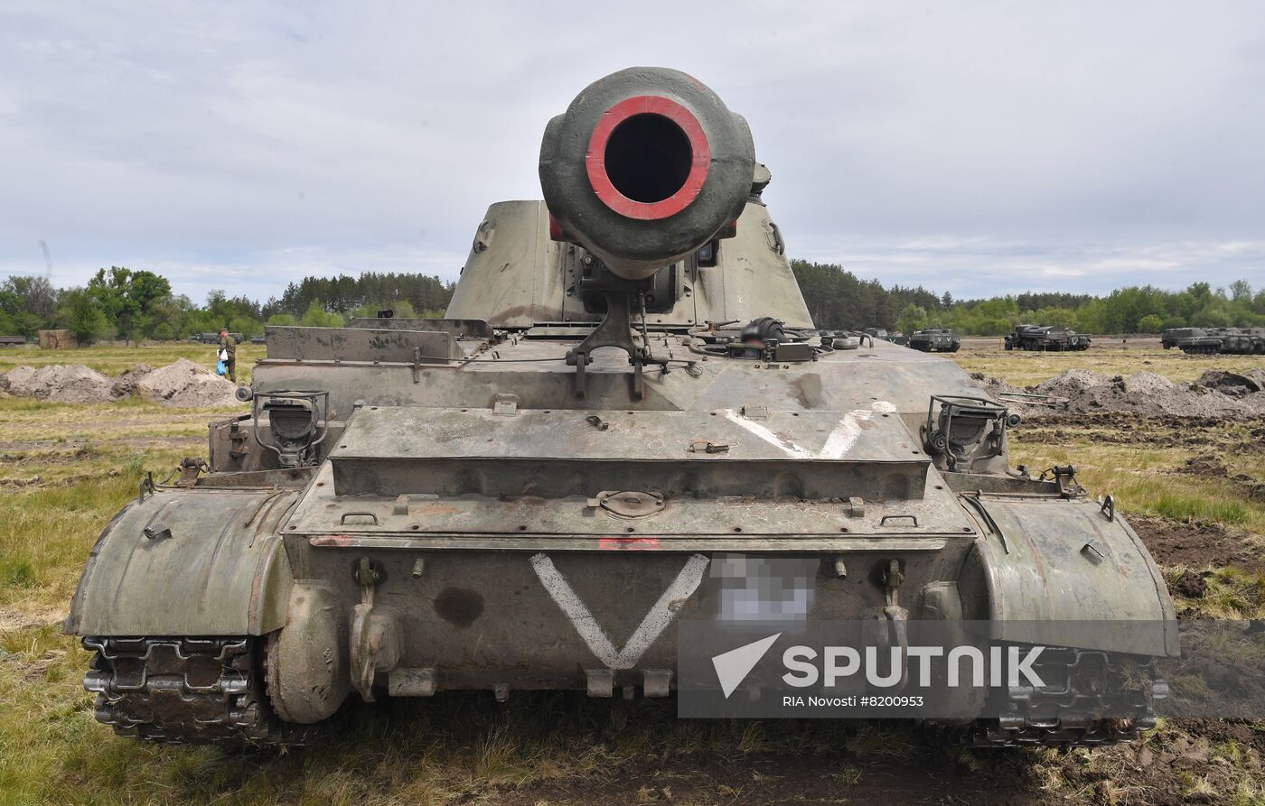 Ukraine Russia Military Operation Repair Unit