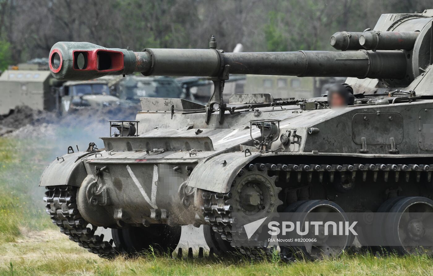 Ukraine Russia Military Operation Repair Unit