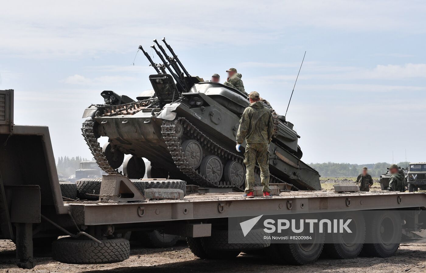 Ukraine Russia Military Operation Repair Unit