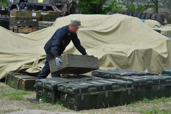 Ukraine Russia Military Operation Repair Unit