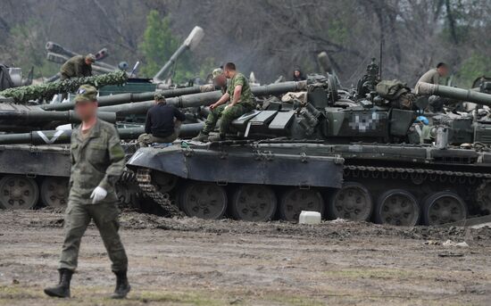 Ukraine Russia Military Operation Repair Unit