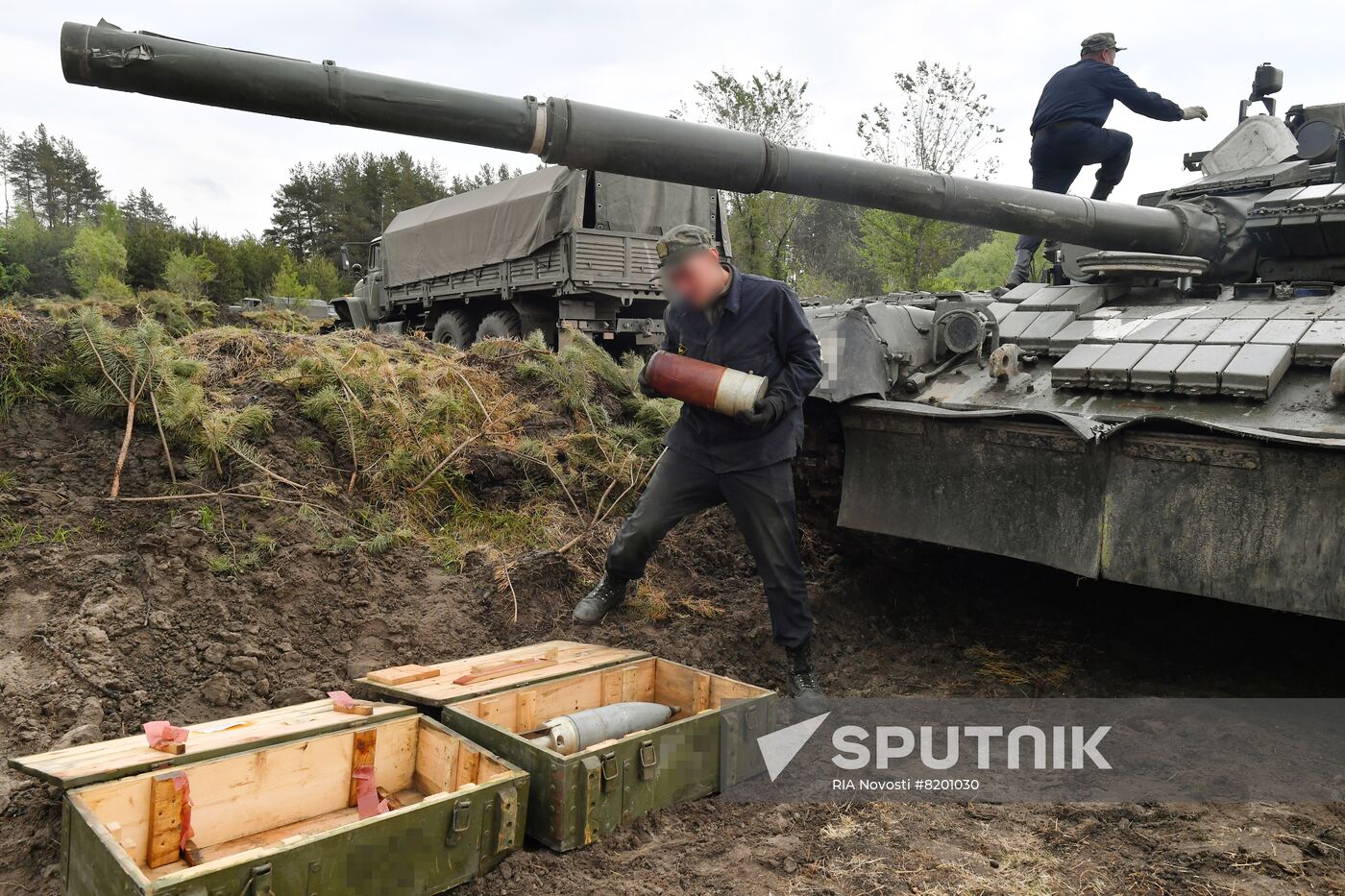 Ukraine Russia Military Operation Repair Unit