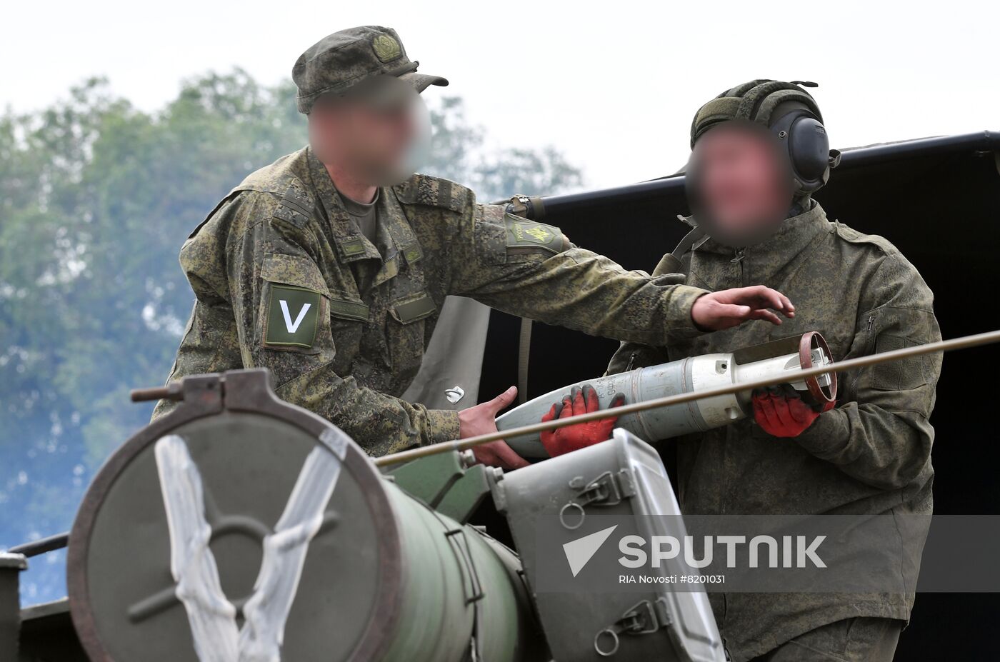 Ukraine Russia Military Operation Repair Unit